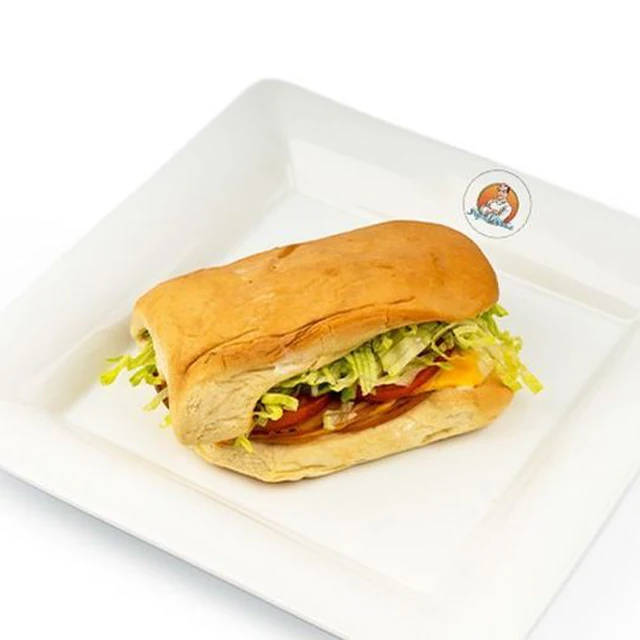 Coco Bread Turkey Sandwich