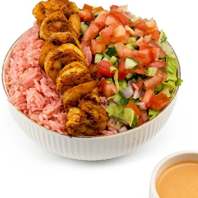Prawns Over Rice