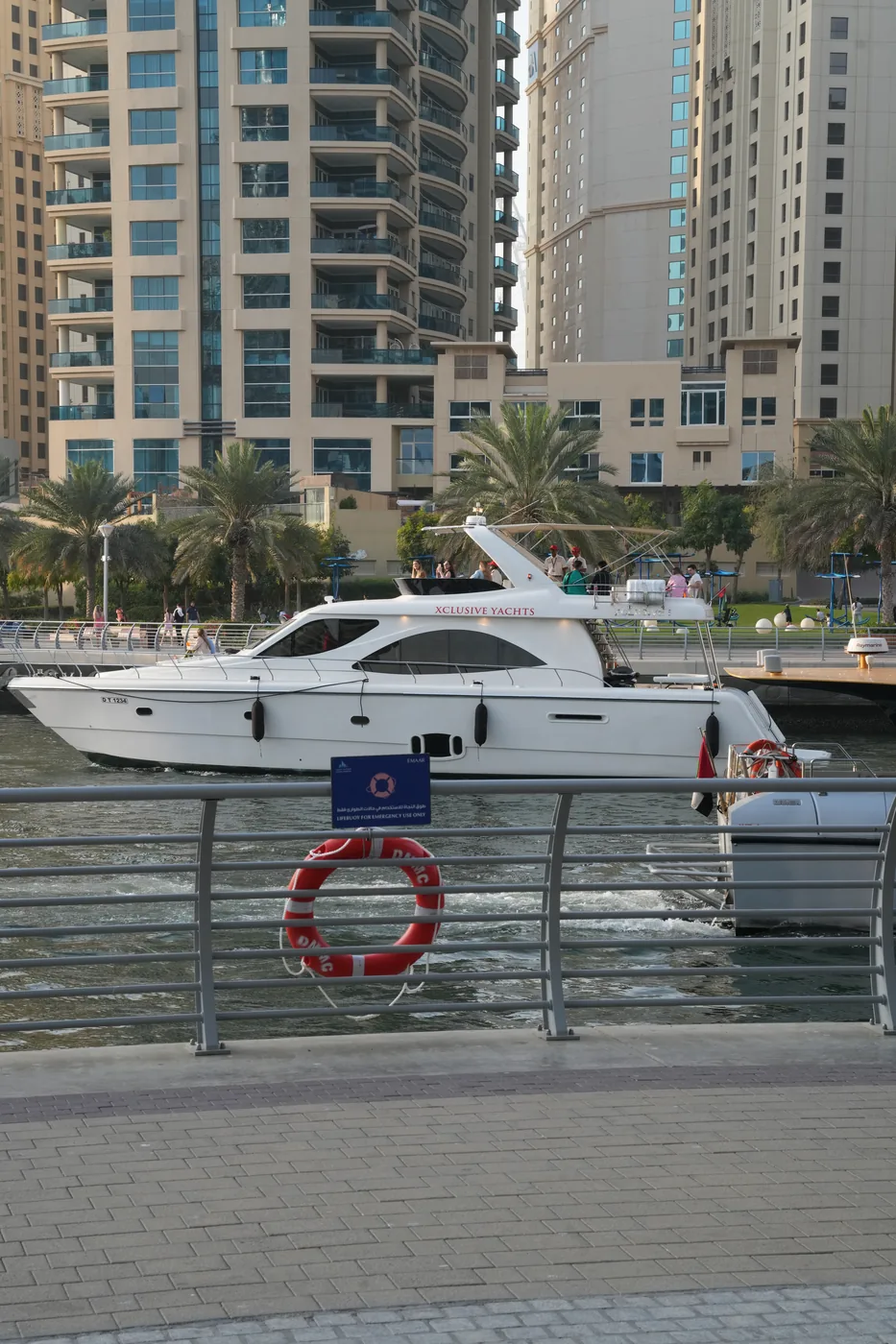 Right on Dubai Marina